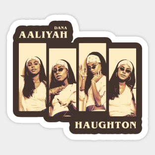 Aaliyah - Hayghton Sticker